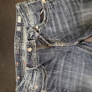 Miss Me Faded Blue Denim Jeans